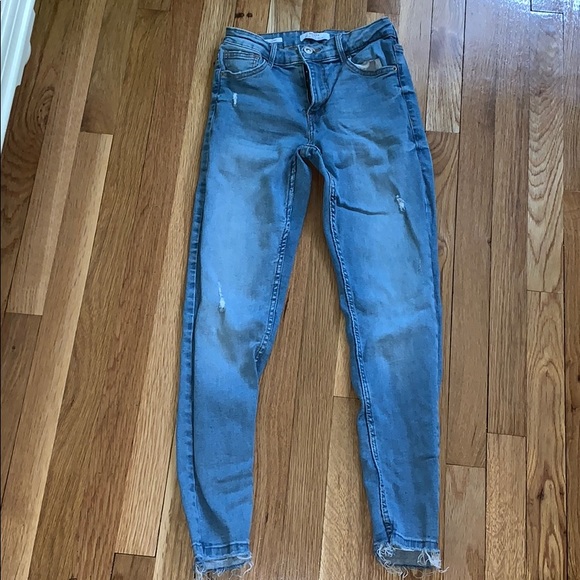 skinny low rise bershka